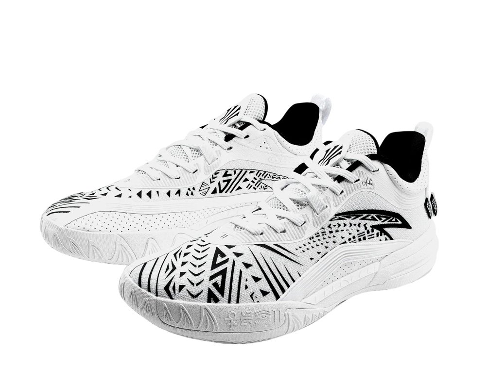 シューズ(男性用) ANTA KAI 1 TEAM 'White Black' Men Buy Kai 1 Team 'White Black' - 8125A1123 4 | GOAT